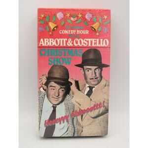 NEW Sealed The Colgate Comedy Hour Abbott & Costello Christmas Show VHS 1988